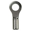 Panduit 12-10 AWG Non-Insulated Ring Terminal #8 Stud PK500, Max. Voltage: 2000V P10-8RHT6-D